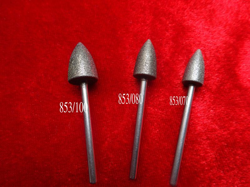 金剛石磨頭鉆石磨棒3mm柄30支套裝玉石雕刻廠家批發(fā)