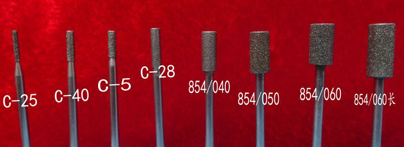 金剛石磨頭鉆石磨棒3mm柄30支套裝玉石雕刻廠家批發(fā)