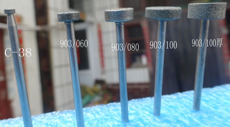 金剛石磨頭鉆石磨棒3mm柄30支套裝玉石雕刻廠家批發(fā)