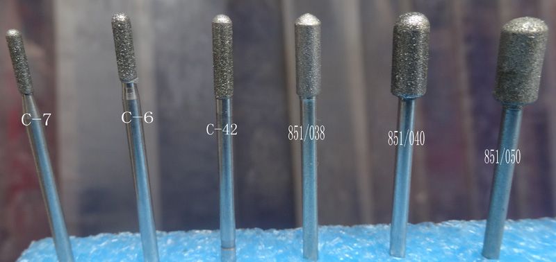 金剛石磨頭鉆石磨棒3mm柄30支套裝玉石雕刻廠家批發(fā)